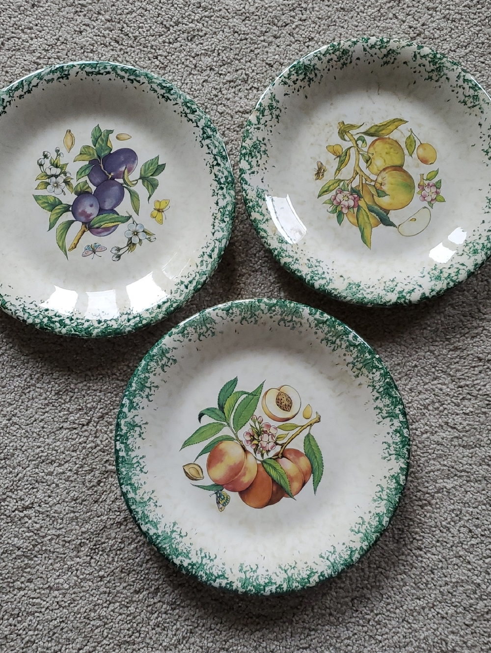 3 Made in Italy Himark Ceramic Dinner Plates